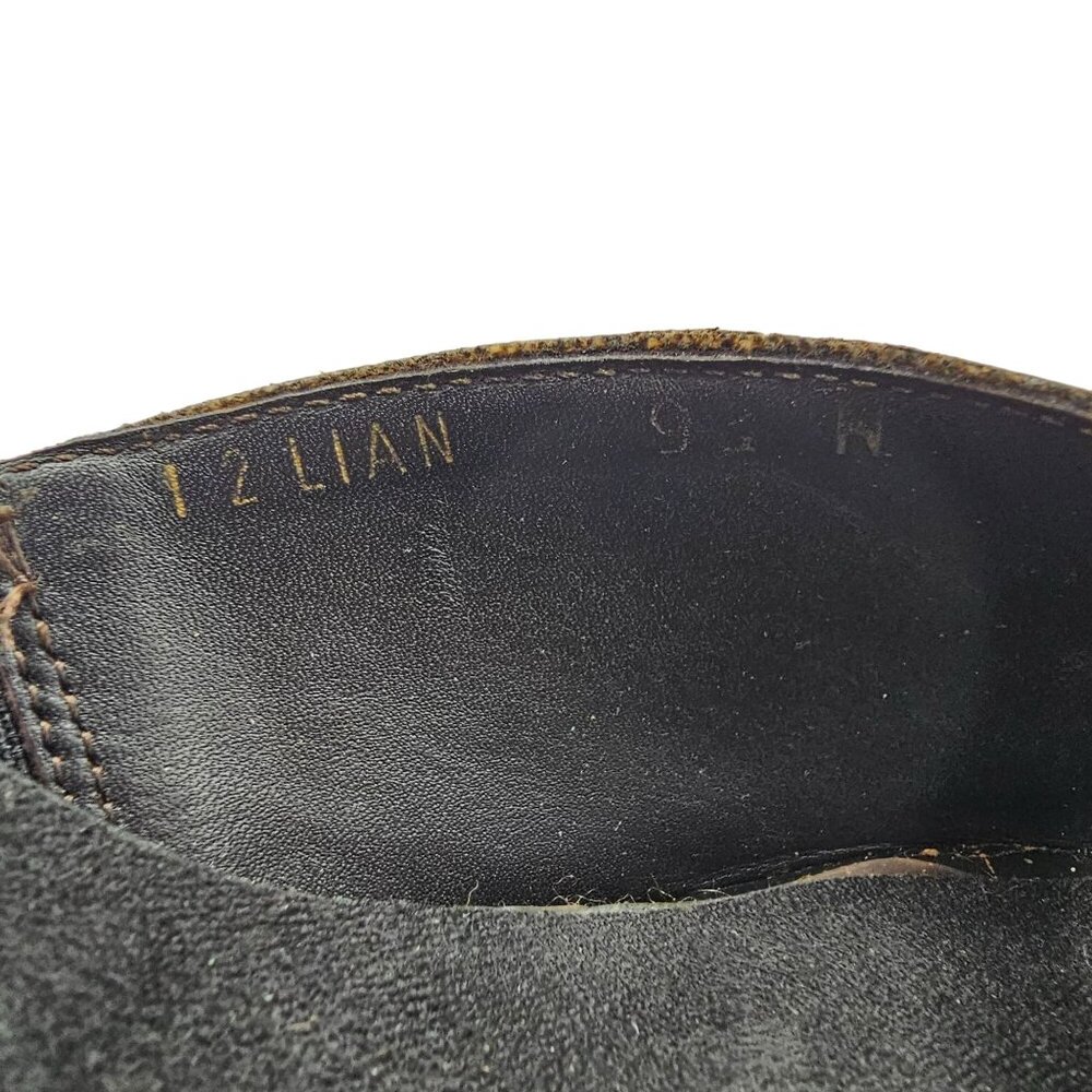 Donald Pliner Italy Womens 9.5 Black Patent Cork Open-toe Slide Dress Shoe Heels - Picture 11 of 15